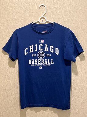 Majestic Chicago Cubs MLB T-Shirt Mens Size S